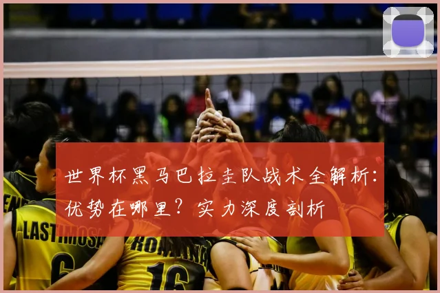 世界杯黑马巴拉圭队战术全解析：优势在哪里？实力深度剖析