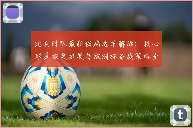 比利时队最新伤病名单解读：核心球员恢复进展与欧洲杯备战策略全览